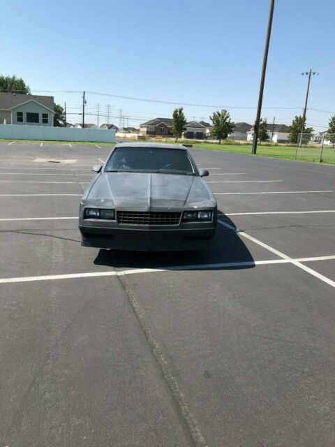 1986 Black Chevrolet Monte Carlo Coupe