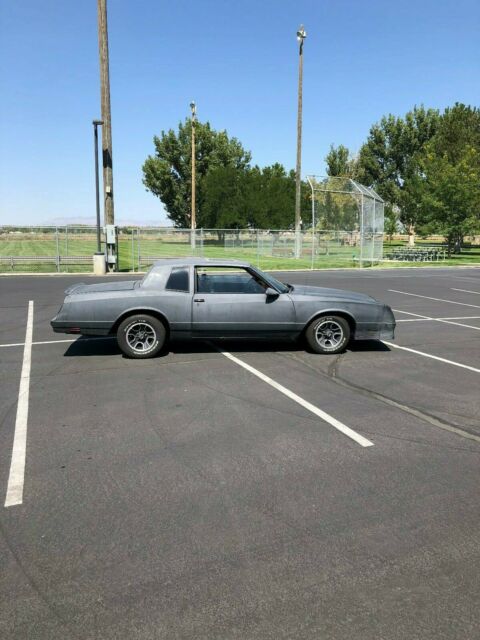 1986 Black Chevrolet Monte Carlo Coupe