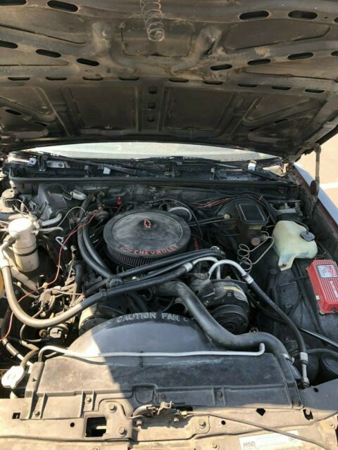 1986 Black Chevrolet Monte Carlo Coupe