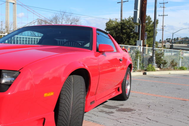 1991 Bright Rally Red Chevrolet Camaro Coupe