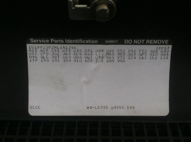 1991 Black Chevrolet Camaro Coupe