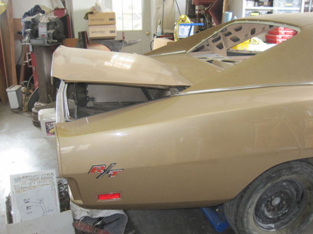 1969 lite bronze metallic Dodge Charger Fastback