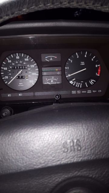 1989 White BMW 6-Series Coupe