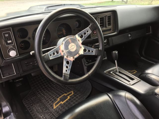 1980 Black Chevrolet Camaro Coupe