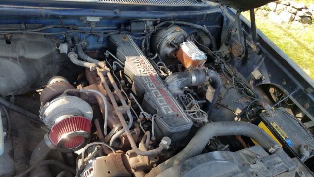 1991 Blue Dodge Other Pickups Standard Cab Pickup