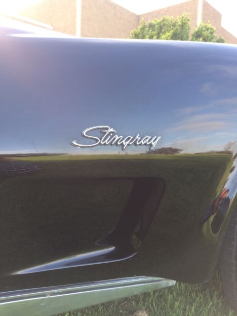 1976 Black Chevrolet Corvette Coupe