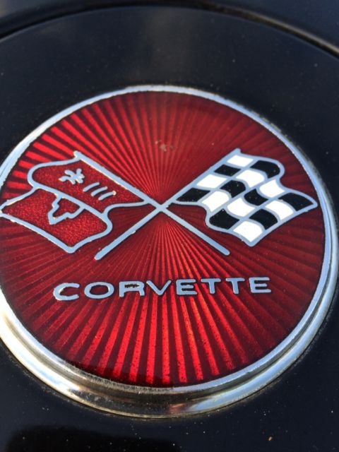 1976 Black Chevrolet Corvette Coupe