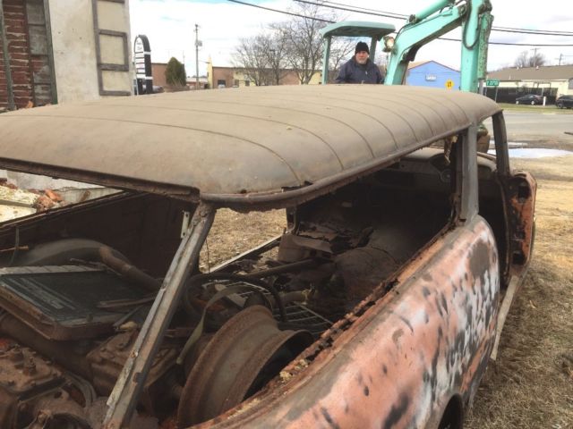1955 Primer Chevrolet Bel Air/150/210 Wagon