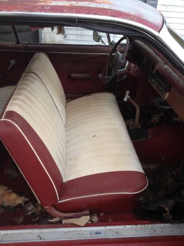 1966 one red and other blue Ford Fairlane 2 door hard tops