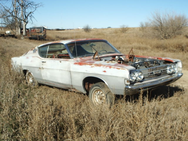 1968 Gray Ford Torino Fastback