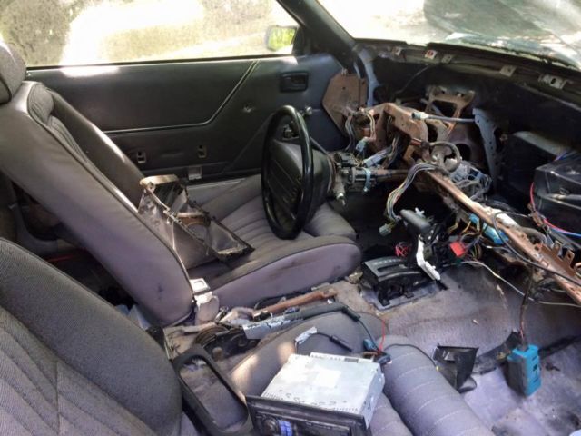 1991 red Ford Mustang foxbody