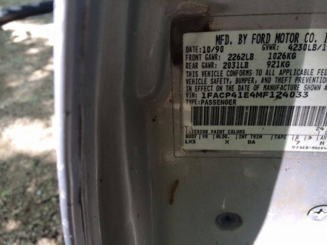 1991 red Ford Mustang foxbody