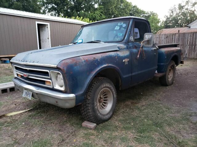 1967 Blue Chevrolet C-10