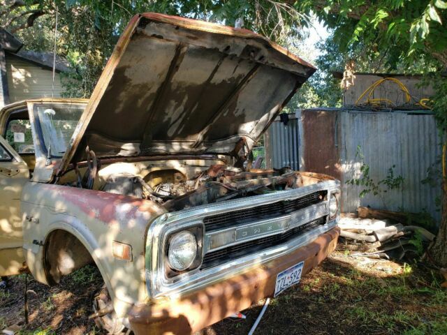 1967 Blue Chevrolet C-10