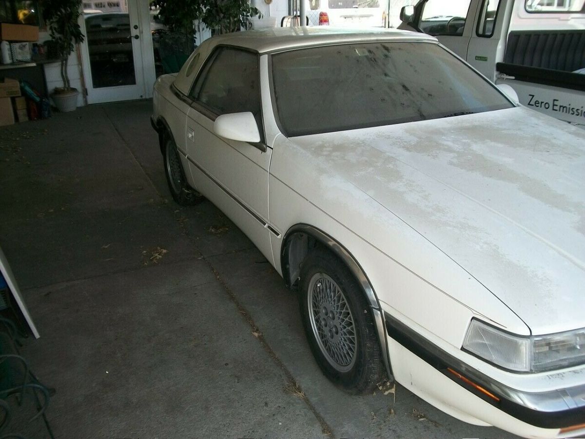 1990 Chrysler TC Maserati Convertible