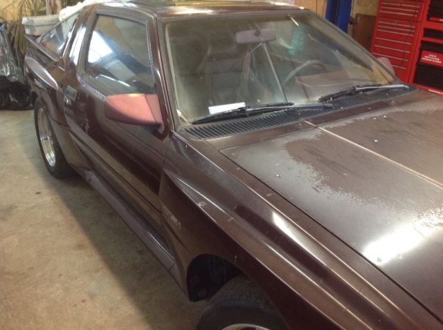 1988 Burgundy Chrysler Other Coupe
