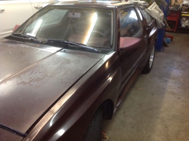 1988 Burgundy Chrysler Other Coupe