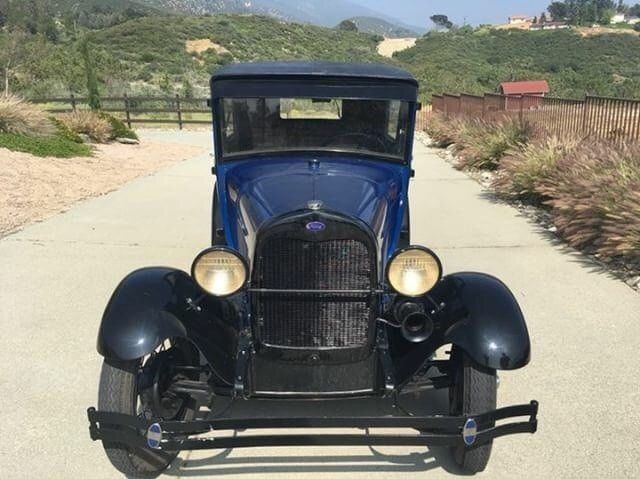 1929 Blue Ford Model A Sedan