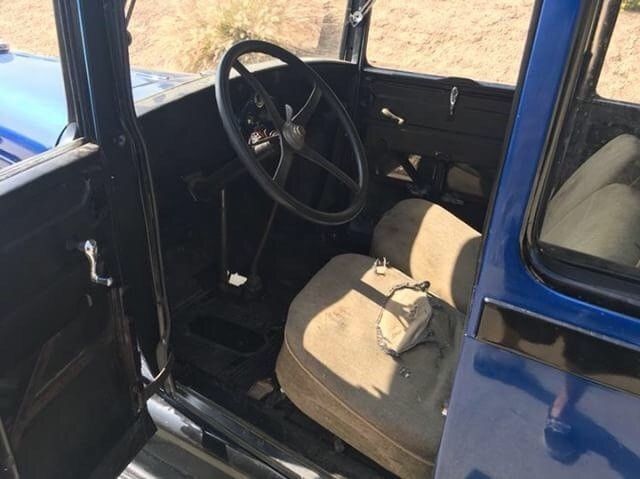 1929 Blue Ford Model A Sedan