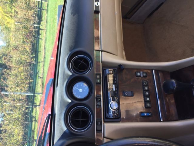 1987 Red Mercedes-Benz SL-Class Convertible