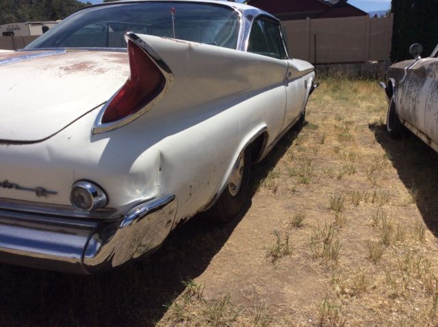 1960 White Chrysler New Yorker hardtop