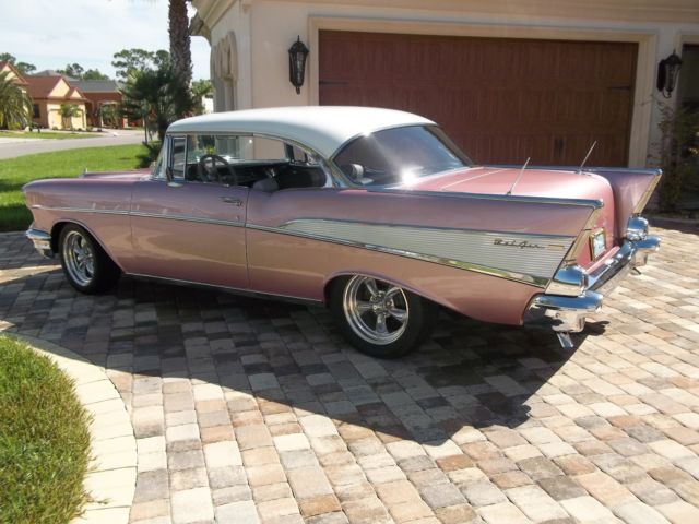 1957 DUST ROSE Chevrolet Bel Air/150/210