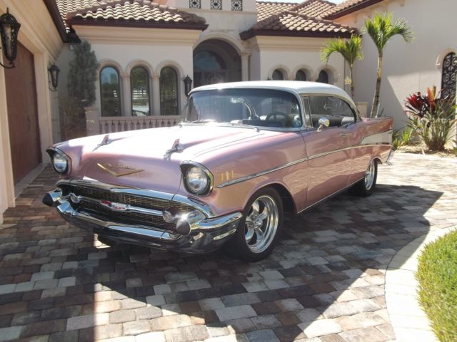 1957 DUST ROSE Chevrolet Bel Air/150/210