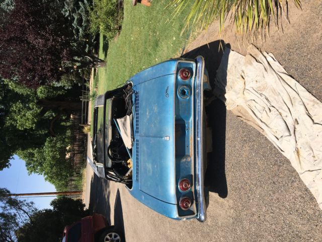 1966 Blue Chevrolet Corvair