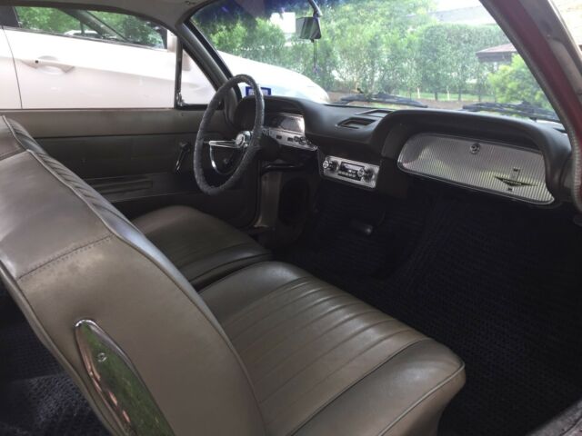 1962 Red Chevrolet Corvair Coupe