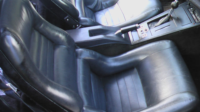 1981 Black Chevrolet Corvette Coupe