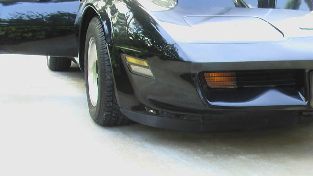 1981 Black Chevrolet Corvette Coupe