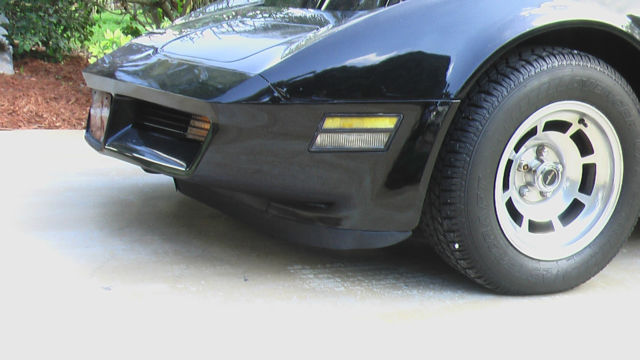 1981 Black Chevrolet Corvette Coupe