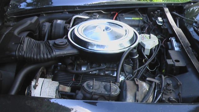 1981 Black Chevrolet Corvette Coupe