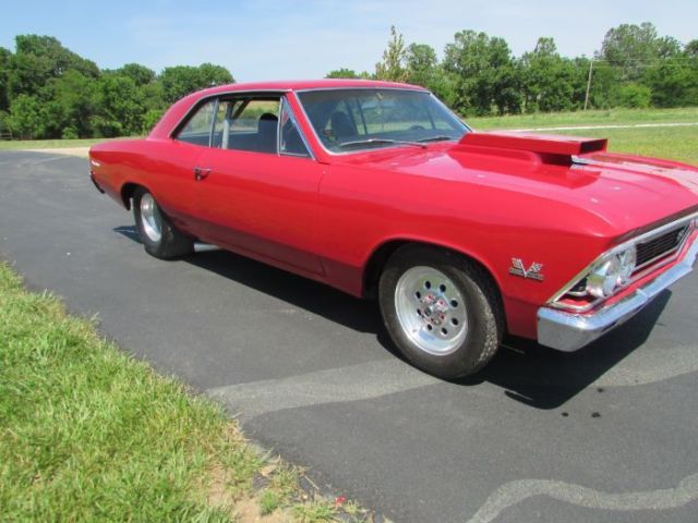 1966 RED Chevrolet Chevelle 2 door coupe