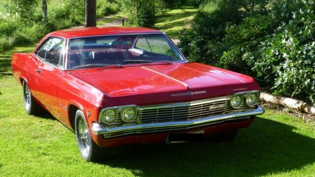 1965 Red Chevrolet Impala Coupe