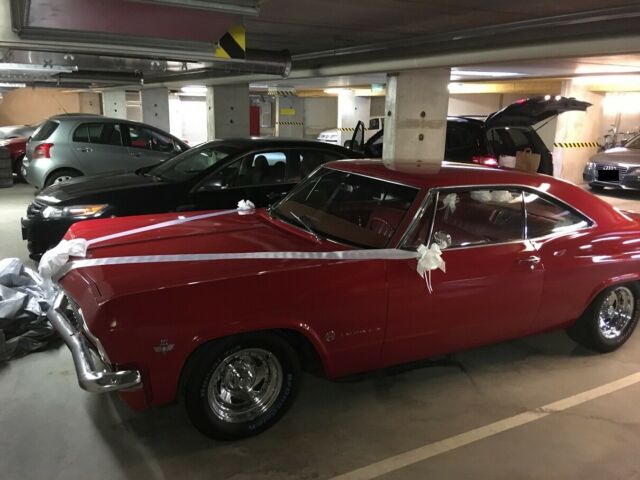 1965 Red Chevrolet Impala Coupe