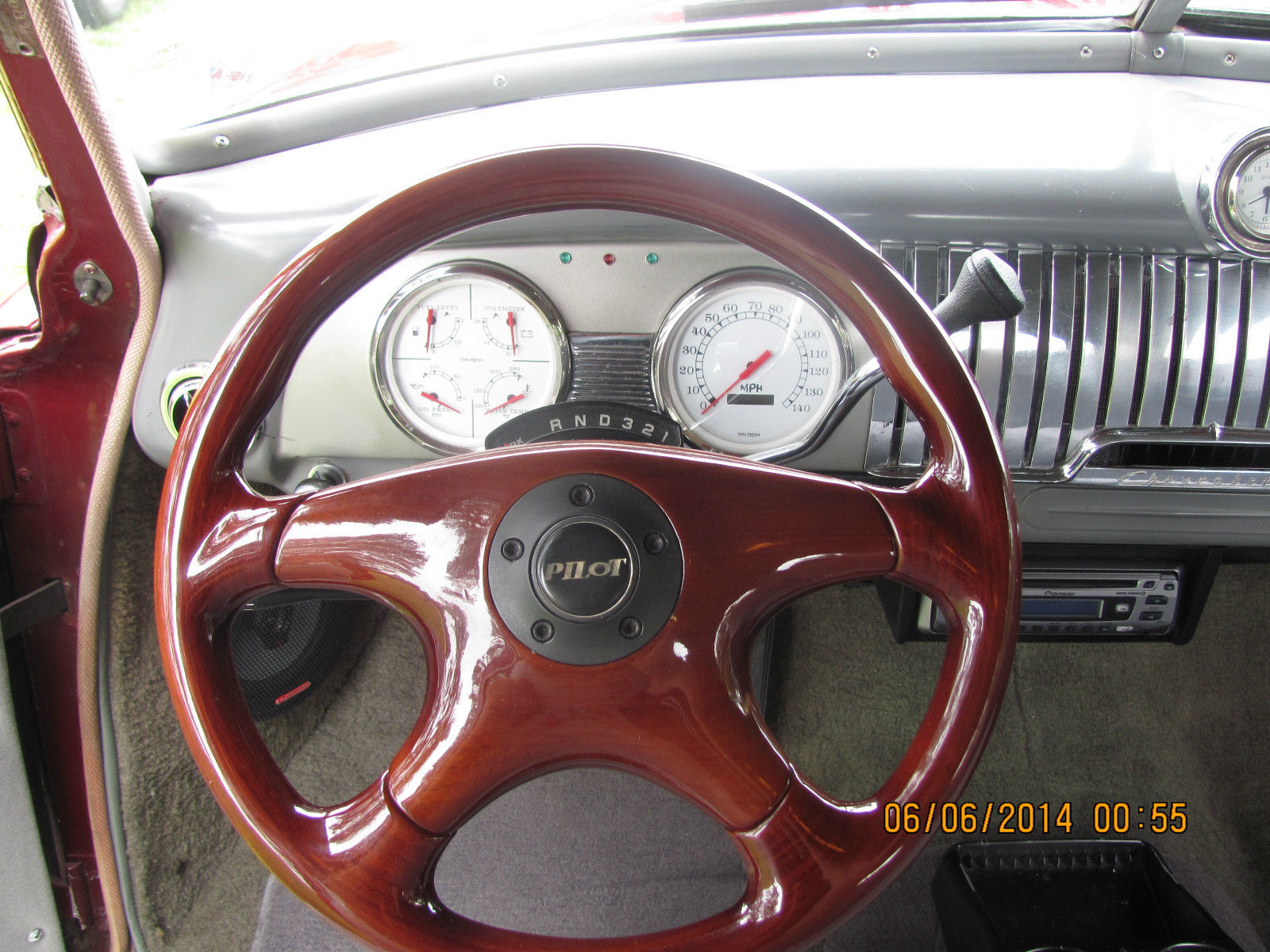 1951 Burgundy Chevrolet Bel Air/150/210 Coupe