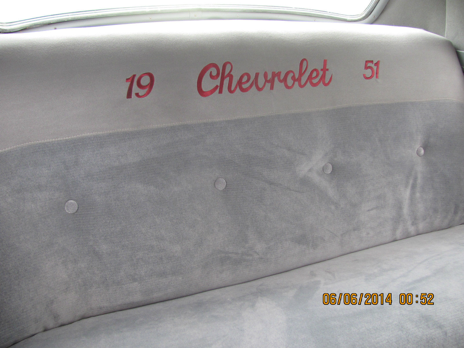 1951 Burgundy Chevrolet Bel Air/150/210 Coupe