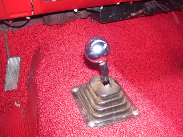 1967 Red Ford Mustang Sedan