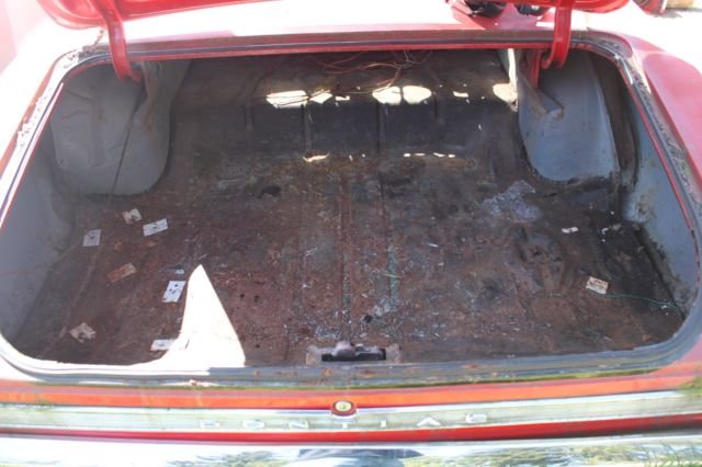 1966 Red Pontiac Le Mans 2-door Sedan