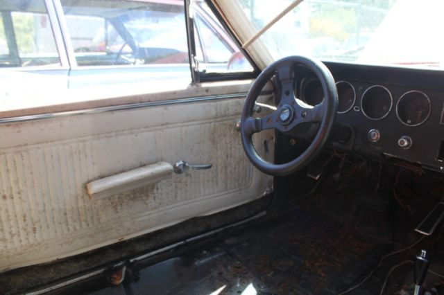 1966 Red Pontiac Le Mans 2-door Sedan