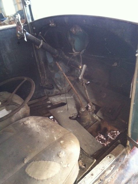 1928 Red Ford Model A Sedan