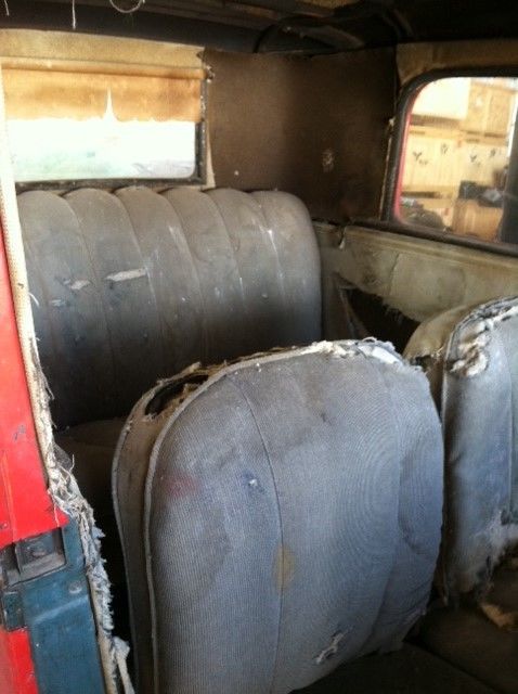 1928 Red Ford Model A Sedan