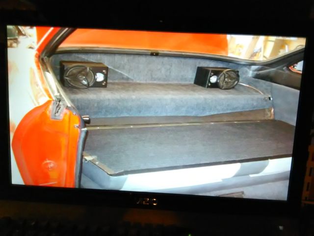 1965 Red Chevrolet Corvair Coupe