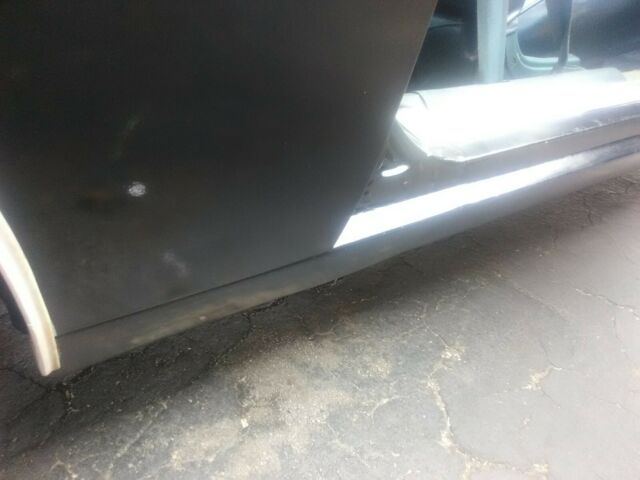 1977 Black Ford Maverick Coupe