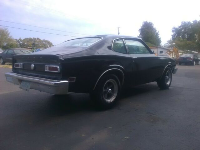 1977 Black Ford Maverick Coupe