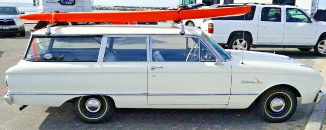 1962 White Ford Falcon Wagon