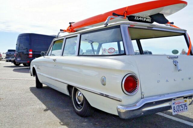 1962 White Ford Falcon Wagon