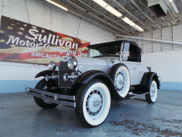 1929 Gray Ford Model A Coupe