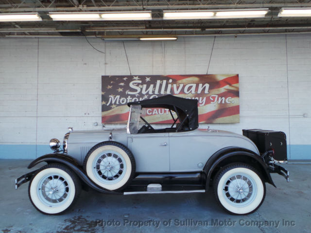 1929 Gray Ford Model A Coupe